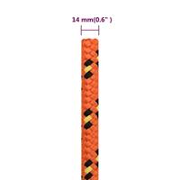 Boottouw 14 mm 250 m polypropyleen oranje - thumbnail