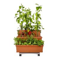 Bama Orto Di Kit Plantenbakken 80x74x73 cm Terracotta - thumbnail