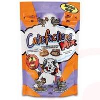 Catisfactions Mix met kip en met eend kattensnoep 12 x 60 g - thumbnail