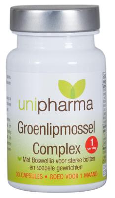 Unipharma Groenlipmossel Complex Capsules Unipharma Groenlipmossel Complex Capsules