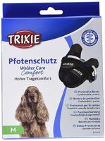 TRIXIE POOTBESCHERMING WALKER CARE COMFORT ZWART M 2X2 ST - thumbnail