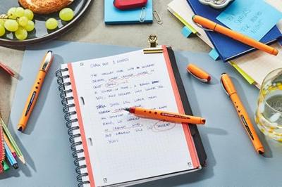 Rollerpen stabilo worker 2018/40 m rood | 10 stuks