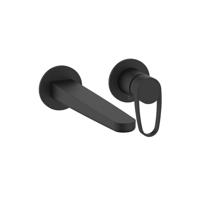 Crosswater Lazo Wastafelkraan - inbouw - Mat Zwart LA120WNM - thumbnail