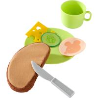 Haba servies Ontbijtset Start van de dag junior 12 cm groen - thumbnail
