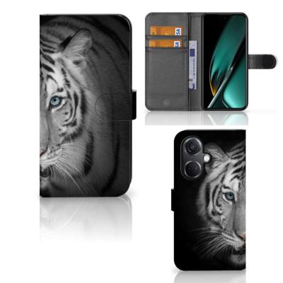 OnePlus Nord CE 3 | Telefoonhoesje | Met pasjeshouder | Tijger