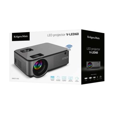 Kruger & Matz V-LED60 Projector LED FullHD Wi-Fi 1080p (1920x1080)