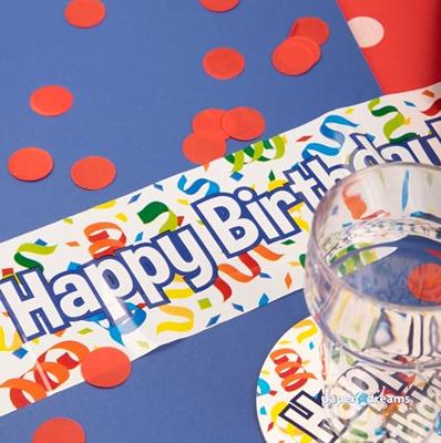 Letter banner - Happy Birthday