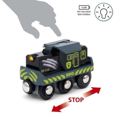 Trein Brio Dinosaur Battery train - thumbnail