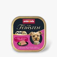 ANIMONDA Vom Feinsten Adult Mini Veal, ham and basil - nat hondenvoer - 100g - thumbnail