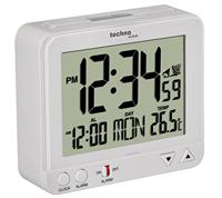 Techno Line WT 195 WHITE Wekker Zendergestuurd Wit Alarmtijden 1 Groot display - thumbnail