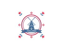 Gerkimex Magneet holland molen - thumbnail