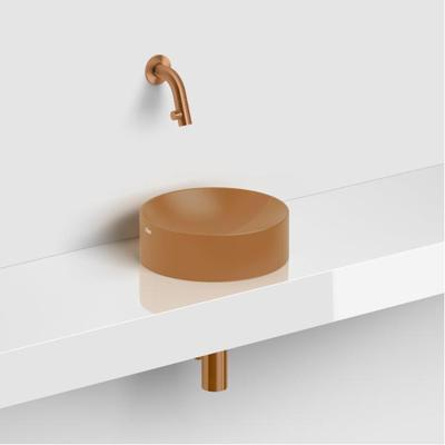 Clou Vale fontein 22cm Keramiek rond zonder kranenbank mat italiaans zand CL/03.36164