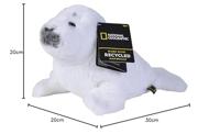 Simba national geographic knuffel zeehondl, 25cm - thumbnail