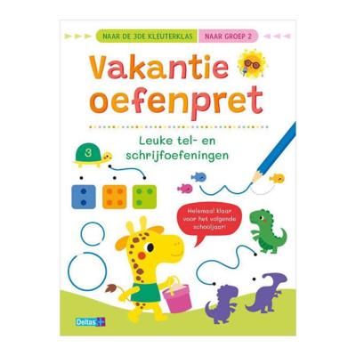 Vakantie oefenpret - Leuke tel- en schrijfoefeningen (Paperback)