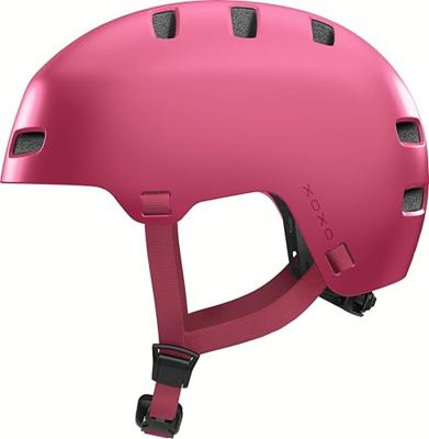 Abus helm xoxo mono red l 57-61cm Abus helm xoxo mono red l 57-61cm