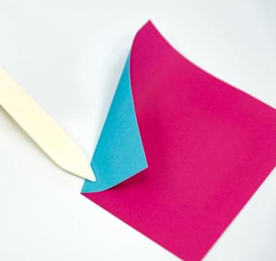 Vouwbeen folia 15x2cm wit