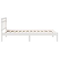Bedframe Wit Massief grenenhout - thumbnail