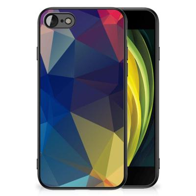 iPhone SE 2022 | SE 2020 | 7/8 Backcover Polygon Dark