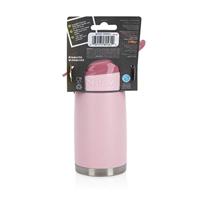 Isoleerfles - NUBY - 300 ml - Roestvrij staal - Roze - thumbnail