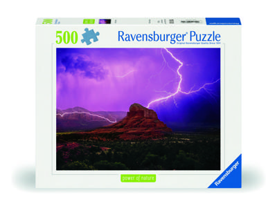 Ravensburger puzzel Pink Thunder 500 stukjes Ravensburger puzzel Pink Thunder 500 stukjes