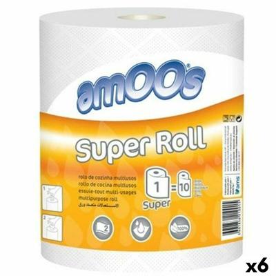 Keukenpapier Amoos SUper Roll (6 Stuks)