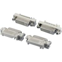 W & P Products 507-29-2-2-20 DVI-connector Bus, inbouw horizontaal Aantal polen: 29 Zilver 1 stuk(s) - thumbnail