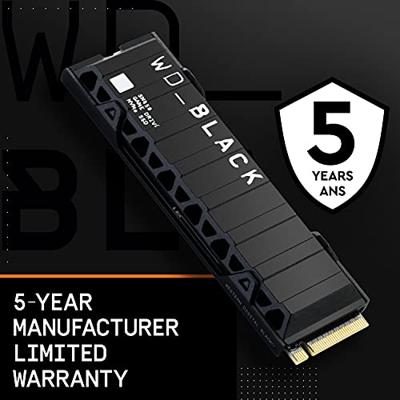 WD Black™ SN850 Heatsink 500 GB NVMe/PCIe M.2 SSD 2280 harde schijf M.2 NVMe PCIe 4.0 x4 Retail WDS500G1XHE WD Black™ SN850 Heatsink 500 GB NVMe/PCIe M.2 SSD 2280 harde schijf M.2 NVMe PCIe 4.0 x4 Retail WDS500G1XHE