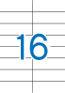 Apli witte etiketten ft 105 x 37 mm (b x h), 1.600 stuks, 16 per blad (1274) - thumbnail