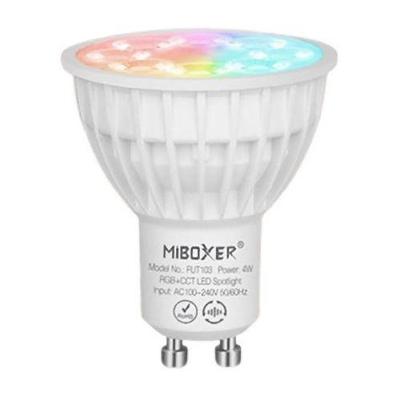 Slimme MiBoxer LED GU10 Spot 4 Watt - RGB+CCT