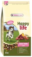 3 KG Happy life adult mini lamb hondenvoer - thumbnail