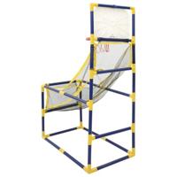 VidaXL Arcade basketbalset met bal en pomp 45x86x127 cm - thumbnail