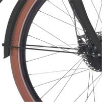 Cortina spatbordstang 28 foss arrant black matt - thumbnail