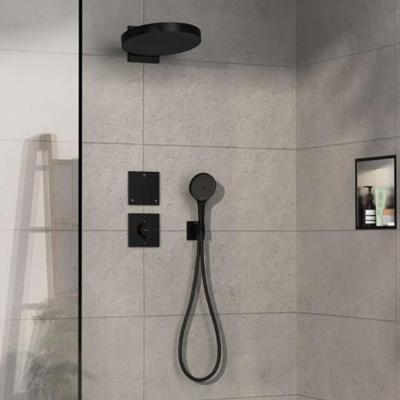 Hansgrohe ShowerSelect Comfort E thermostaat inbouw voor 1 functie en extra uitgang, mat zwart Hansgrohe ShowerSelect Comfort E thermostaat inbouw voor 1 functie en extra uitgang, mat zwart