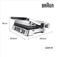 Braun CG9160 MultiGrill 9 Contact grill Zwart - thumbnail