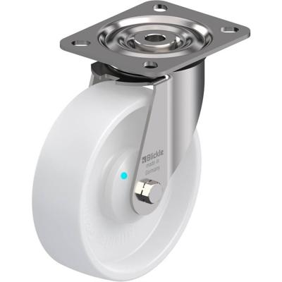 Blickle LX-PO 125KAD Zwenkwiel Wieldiameter: 125 mm Draagvermogen (max.): 250 kg 1 stuk(s)