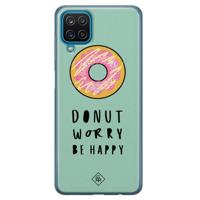 Samsung Galaxy A12 siliconen hoesje - Donut worry - thumbnail