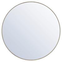 By-Boo Ronde Spiegel 'Immense' XXL 120cm, kleur Zwart - thumbnail