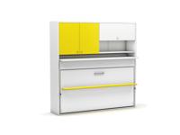 Eenpersoons bedkast Nitro 90 x 190 cm Geen matras - thumbnail