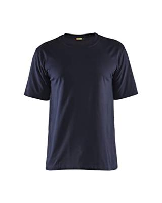 Blåkläder Vlamvertragend T-Shirt 34821737 | Marineblauw | Maat S - 7330509726433