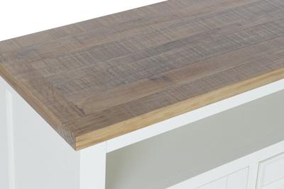 Tv-meubel DKD Home Decor Beige Natuurlijk Paulownia hout 134,5 x 35 x 55 cm
