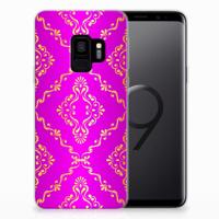 Siliconen Hoesje Samsung Galaxy S9 Barok Roze - thumbnail