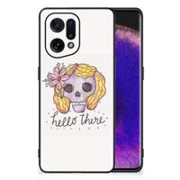 Telefoonhoesje OPPO Find X5 Boho Skull - thumbnail