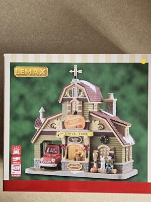 Pumpkin Spice & Everything Nic 14x25x23 cm Kersthuisje LEMAX - Lemax