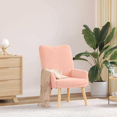 Fauteuil Roze 63 x 67 x 94 cm Stof