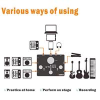 XSonic XTone gitaar audio interface - thumbnail