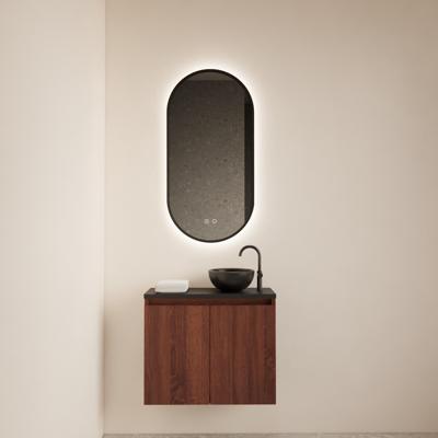 BWS Fonteinmeubel Meadow 60x50 cm Choco Eiken Incl. Topplaat Mat Zwart - Fonteinmeubel Meadow 60x50 cm Choco Eiken Incl. Topplaat Mat Zwart BWS Fonteinmeubel Meadow 60x50 cm Choco Eiken Incl. Topplaat Mat Zwart - Fonteinmeubel Meadow 60x50 cm Choco Eiken Incl. Topplaat Mat Zwart