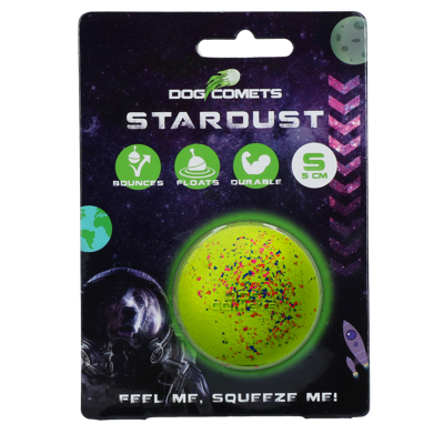 Dog Comets Ball Stardust Groen S Dog Comets Ball Stardust Groen S