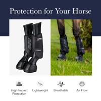 Le Mieux Carbon Air XC boots front zwart maat:m - thumbnail