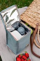 Koeltas voor zuigflessen van BEABA saliegroen - thumbnail