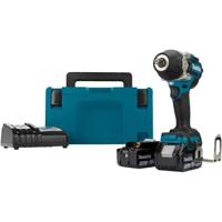 Makita DTW700RTJ 18 V Slagmoersleutel 1/2" 700Nm met frictiering en gat voor borgpen | 5,0 Ah accu (2 st), snellader, Mbox - thumbnail